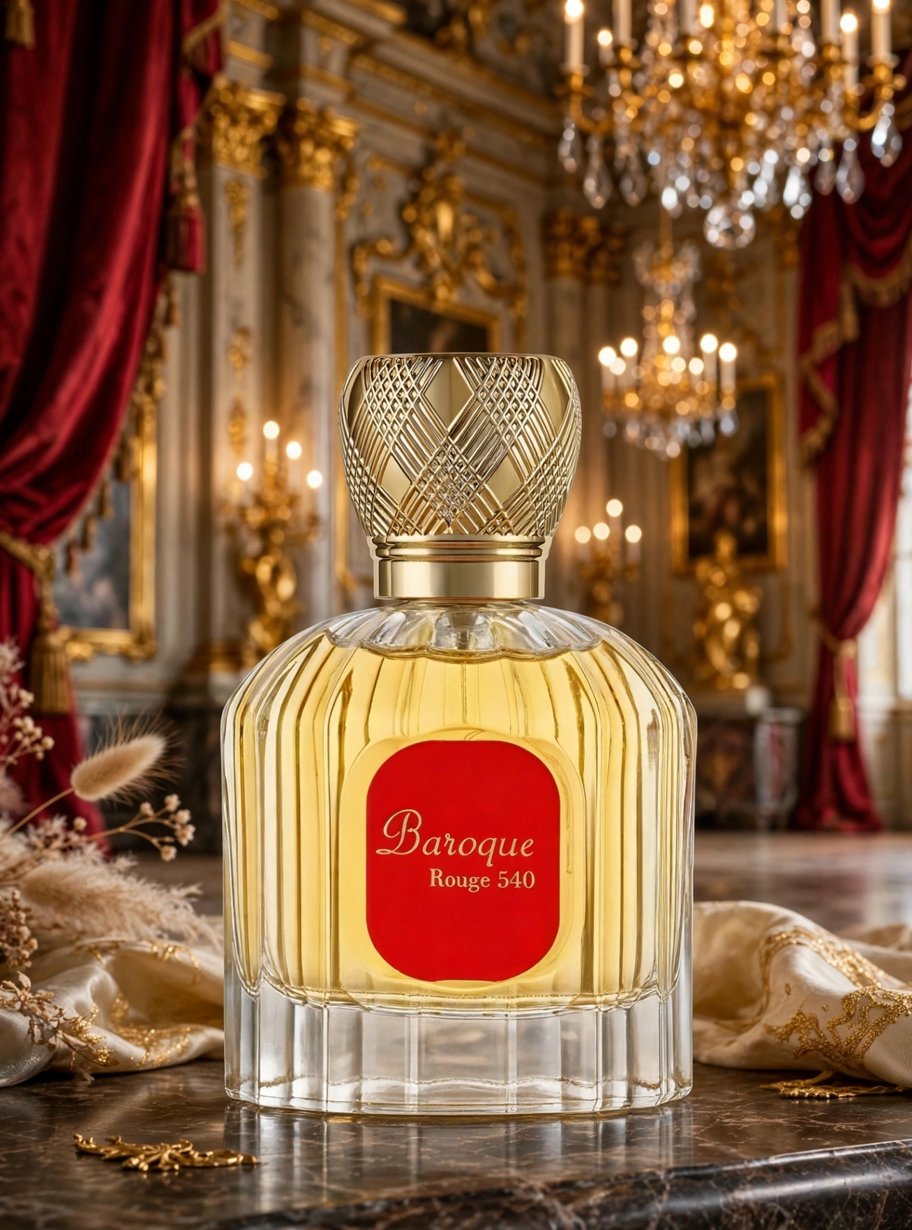 Maison Alhambra Baroque Rouge 540